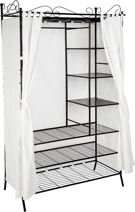 tectake Garderobenschrank (112 x 57 x 207 cm)
