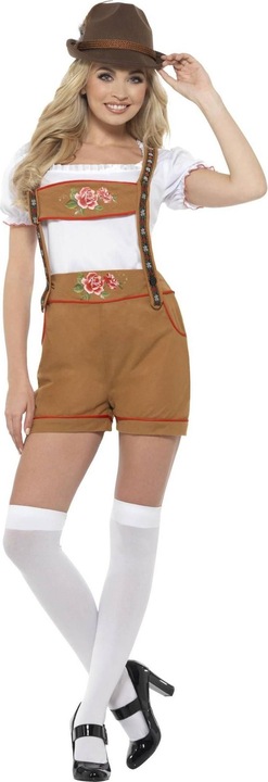 Actual product image Smiffys Womens/Ladies Bavarian Beer Girl Costume Set (S)