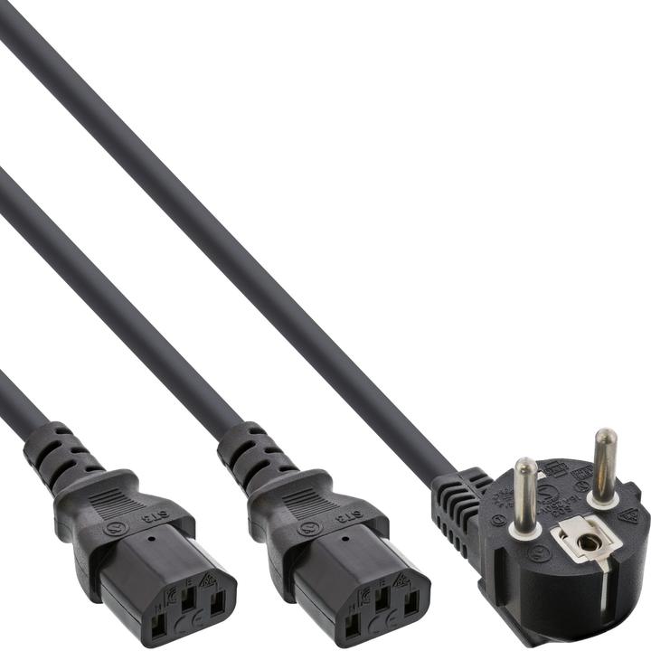 Productafbeelding InLine Net Y-kabel (5 m)