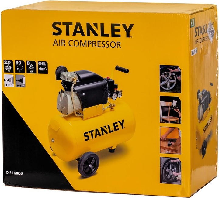 Immagine prodotto Stanley Compressore (8 bar, 50 l)