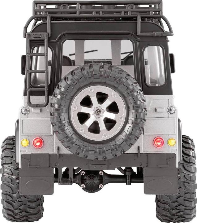 Actual product image Reely Silver Brushed 1:16 RC Beginner Model Car Electric Crawler Four Wheel Drive (4WD) RtR 2.4GHz I (RTR Ready-to-Run)