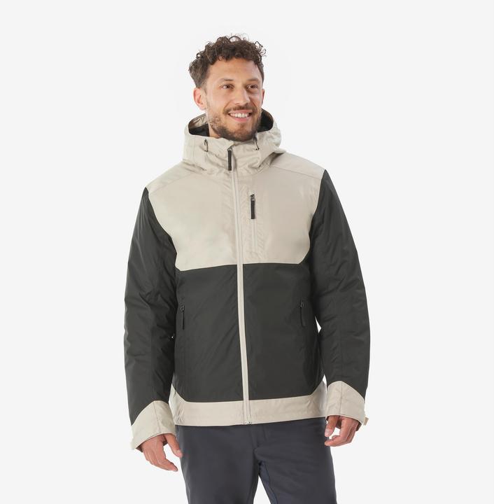 Actual product image Forclaz 3-in-1-Jacke Herren bis 0 °C wasserdicht - NH100 beige (3XL)