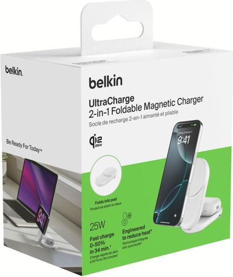 Produktbild Belkin Ultracharge 25 Watt Qi2 Magneti (25 W)
