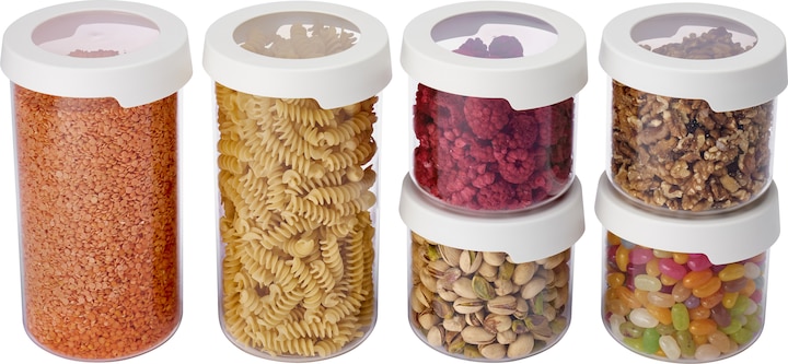 Image du produit Orthex Vision Round Storage Box Starter Set, 6 pcs (1.45 l)
