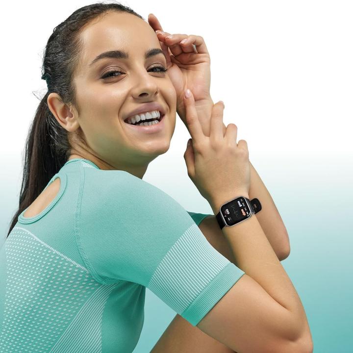 Produktbild Techmade Smartwatch mit EKG, Herzfrequenz-, Sauerstoff- und Schlafüberwachung, Sportfunktionen