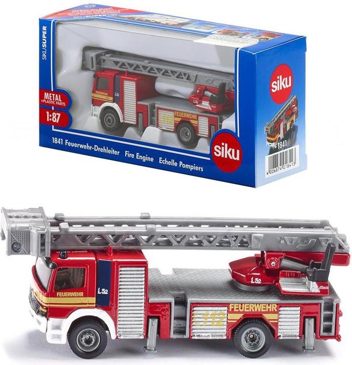 Produktbild Siku Feuerwehr Drehleiter