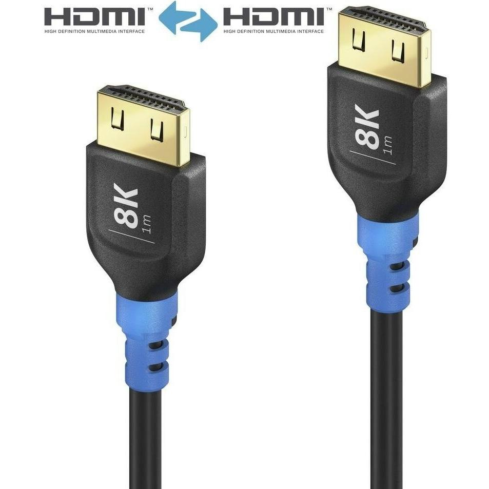 Purelink HDMI Kabel 8K 1,5m (1.50 m, HDMI), Video Kabel