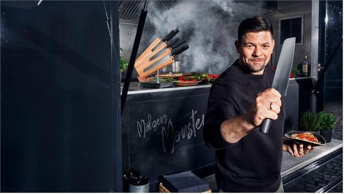 Immagine prodotto Kai Coltello da cucina ibrido KAMAGATA grigio (20 cm)