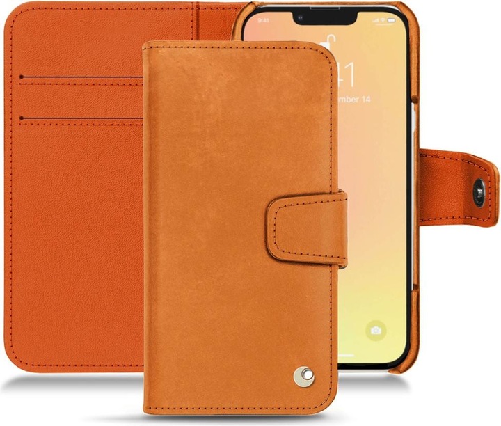 Actual product image Noreve Leather case wallet (Apple iPhone 13 mini)