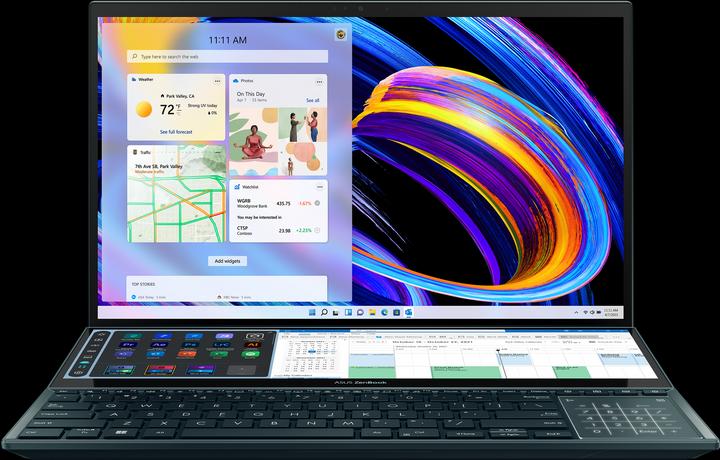 Produktbild ASUS ZenBook Pro Duo 15 RTX 3060 (15.60", Intel Core i9-12900H, 32 GB, 1000 GB, CH)