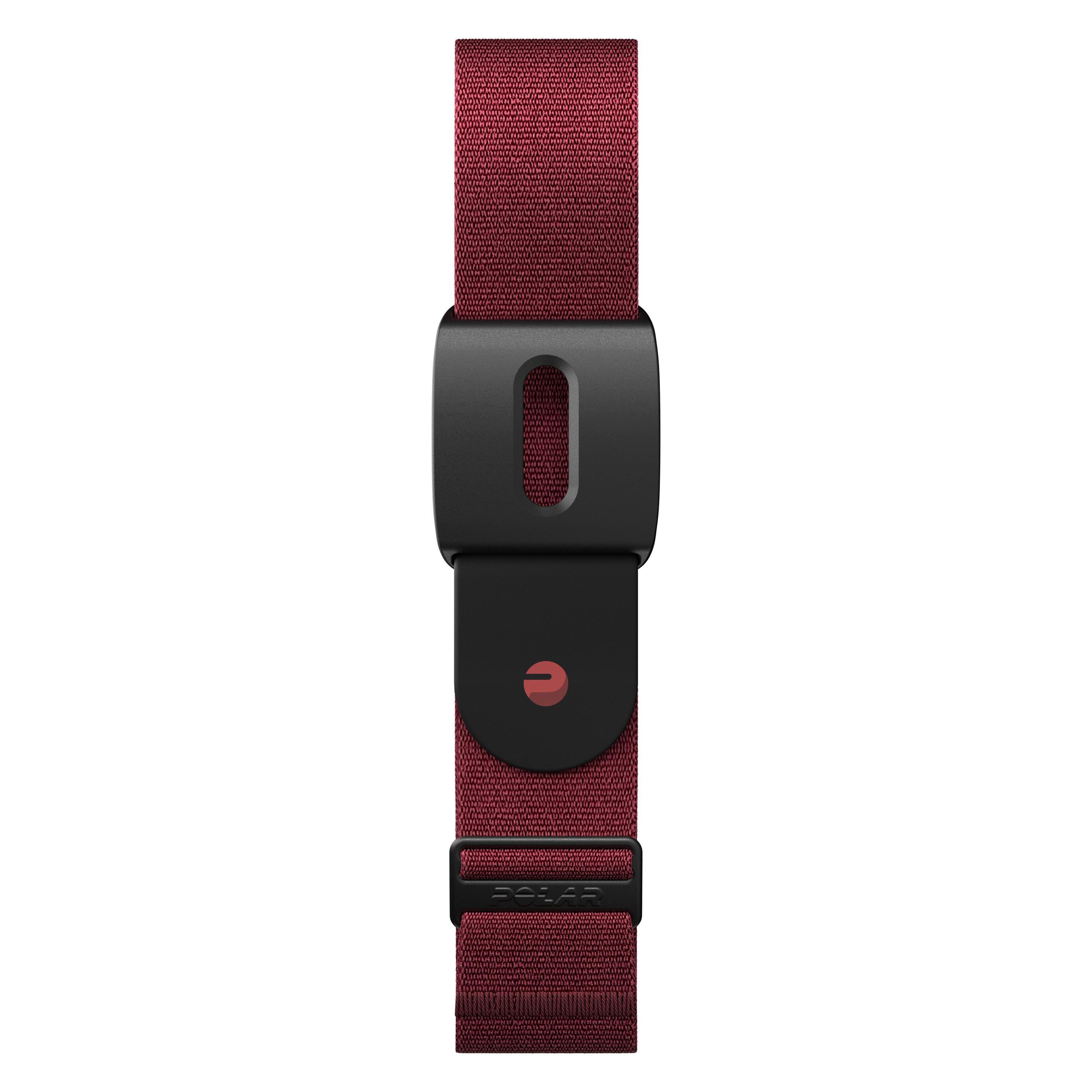 Polar Verity Sense Armband Drk Red M-Xxl (Polyester), Uhrenarmband, Rot
