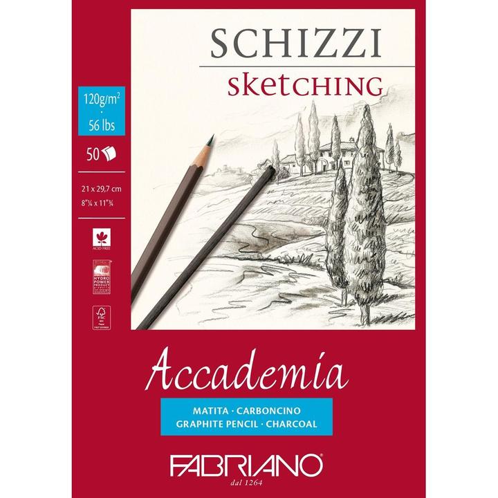 Image du produit Fabriano Academia Sketching (A4, Blanc)