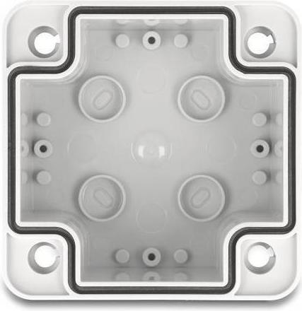 Actual product image Delock Installation housing IP65 waterproof 96 x 96 x 60 mm gray (Various)