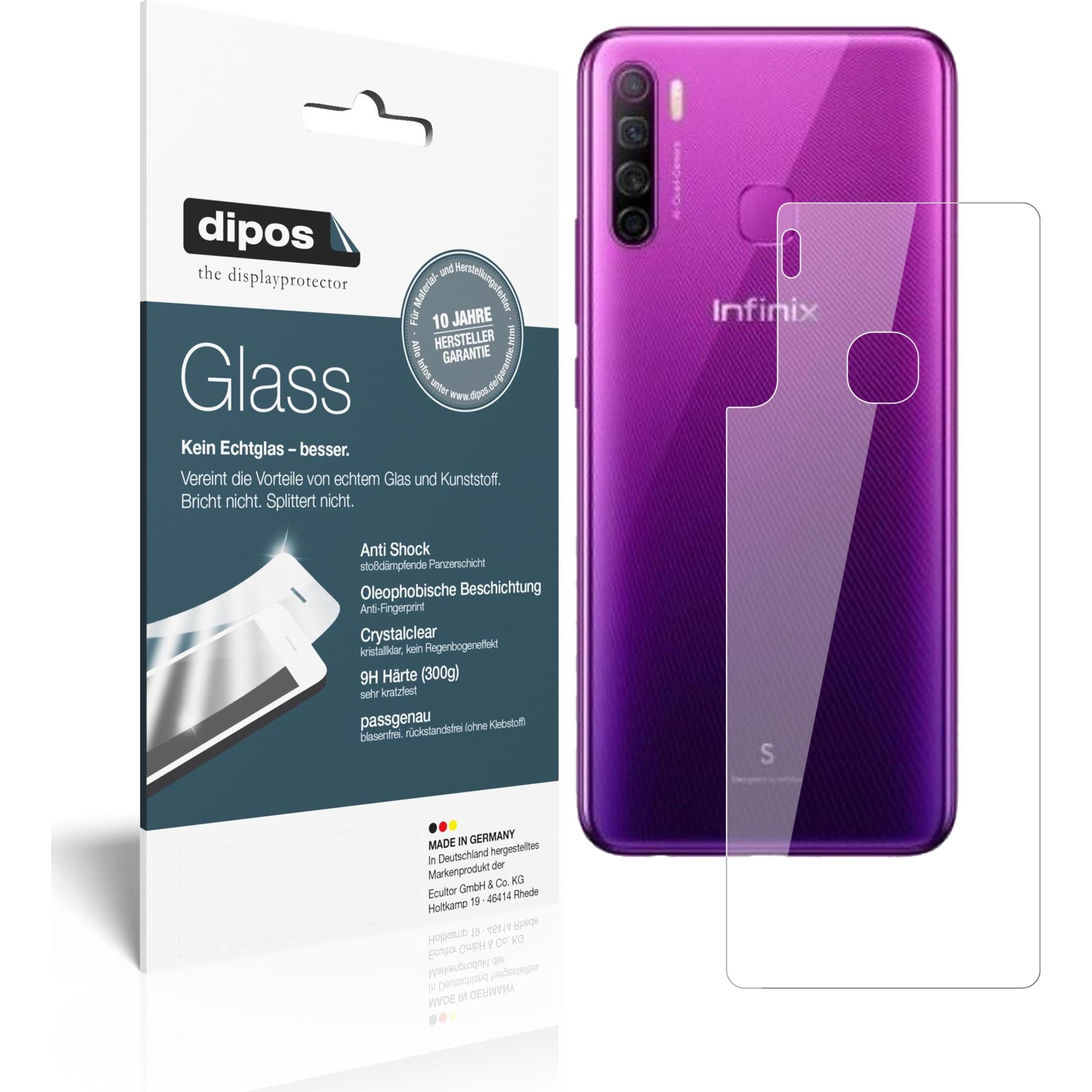 Thumbnail - Dipos Displayschutz Anti-Shock (2 Stück, Infinix S5 lite), Smartphone Schutzfolie, Transparent
