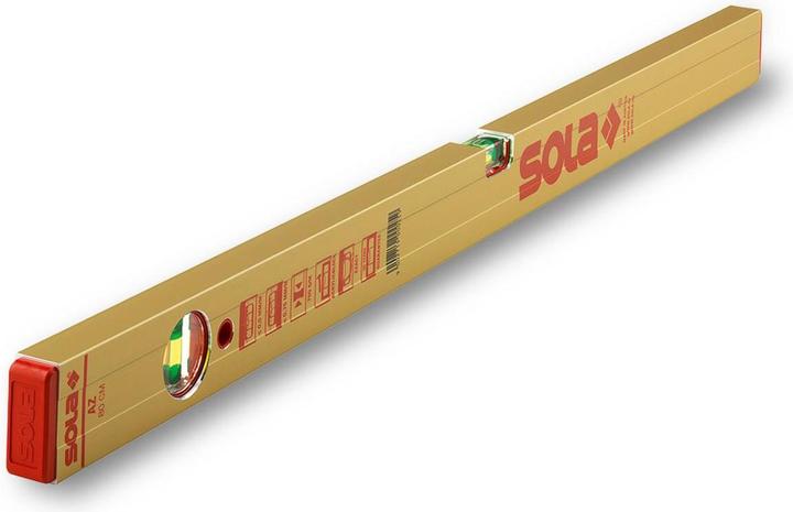Produktbild Sola Messwerkzeuge Wasserwaage AZB 80 cm Aluminium silber 0,5 mm/m 0,50 mm/m (80 cm)