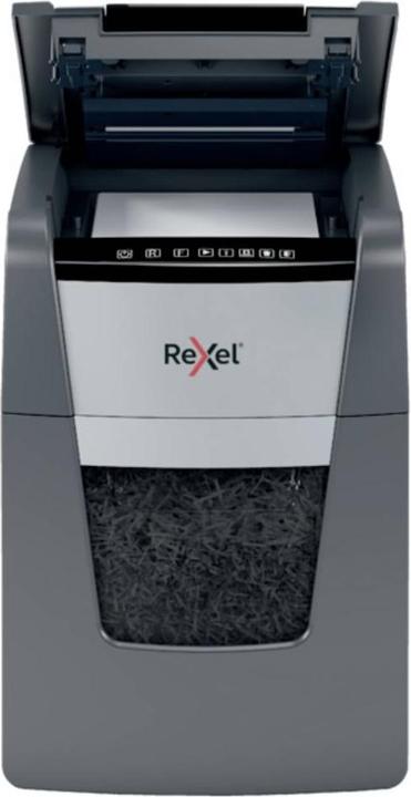 Produktbild Rexel Optimum AutoFeed+ 90X Aktenvernichter Partikelschnitt 4 x 28 mm 34 l Blattanzahl (max.): 90 Sicher (Partikelschnitt)