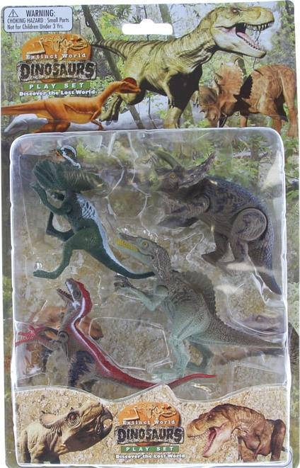 Produktbild Besttoy Dinosaurier Spielset - 4 Figuren