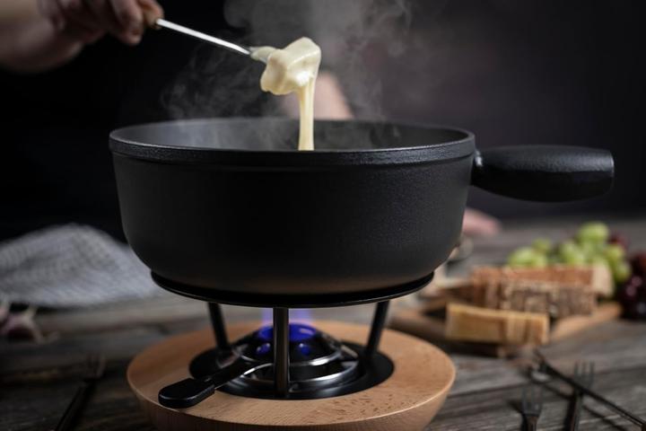 Image du produit Kuhn Rikon Caquelon induction fonte noir mat- Ø 24 cm (3.20 l)