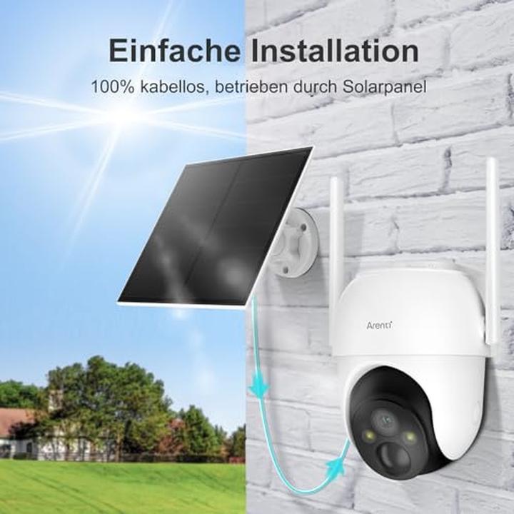 Immagine prodotto Arenti UE+SP2-EU Telecamera di sorveglianza IP WLAN 2304 x 1296 pixel (2304 x 1296 Pixels)