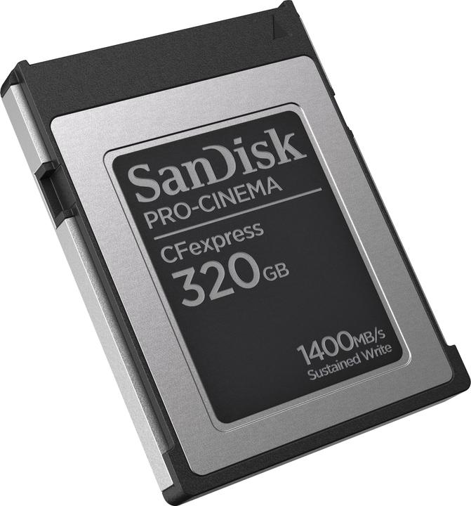 Produktbild SanDisk PRO-CINEMA CFexpress Type B (320 GB, CFexpress Typ B)