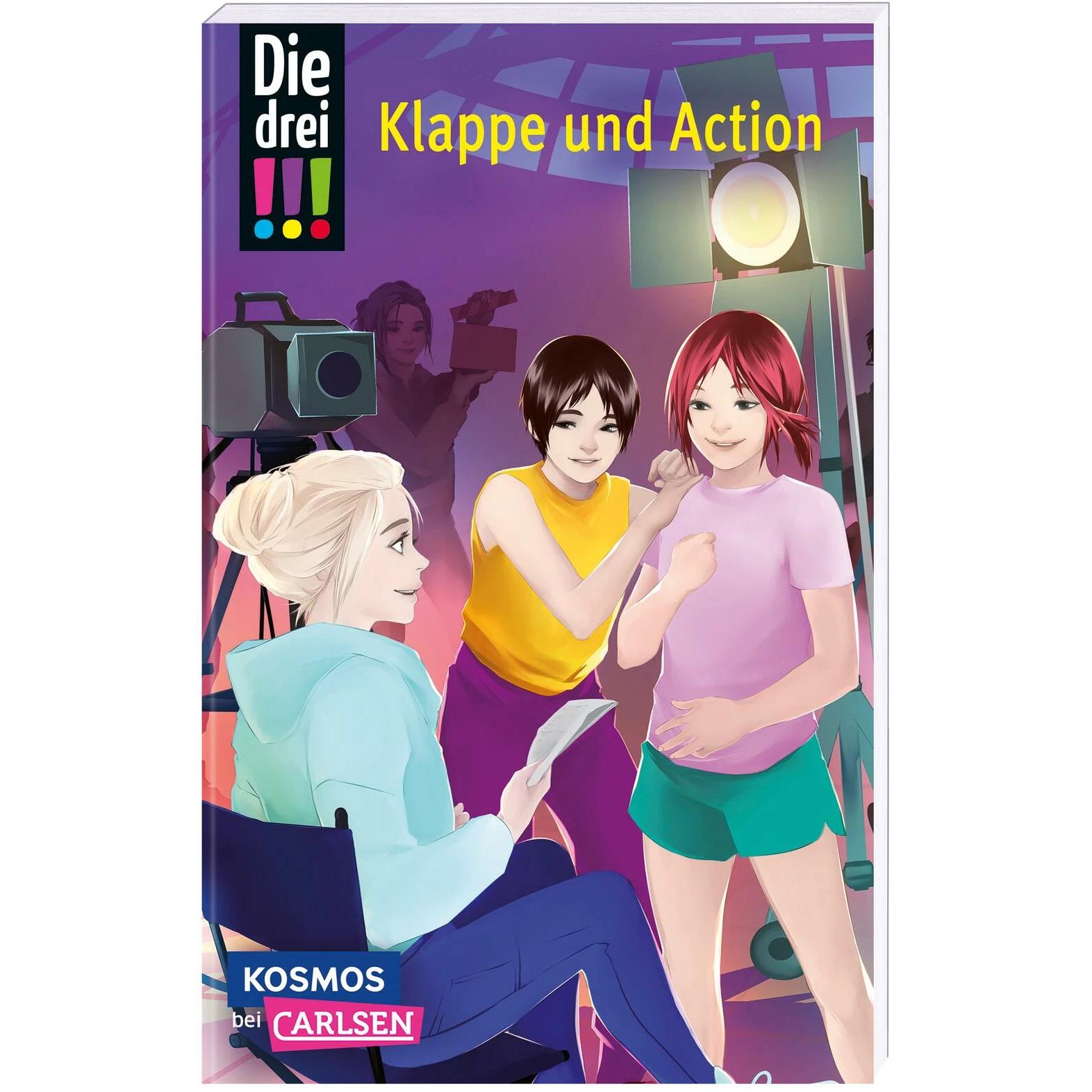 Die drei DREI AUSRUFEZEICHEN (54) Klappe und Action, Kinderbücher von Mira Sol