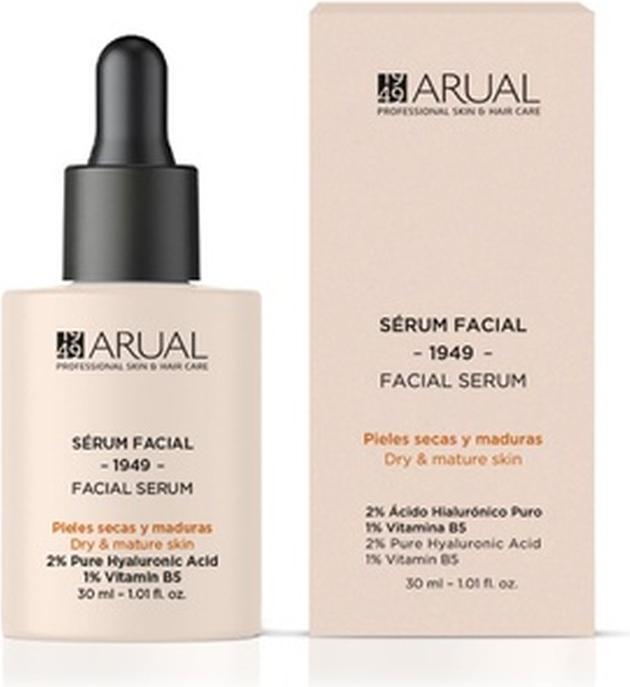 Immagine prodotto Arual Siero per il viso per pelli secche e mature con Acido Ialuronico Puro e Vitamina B5