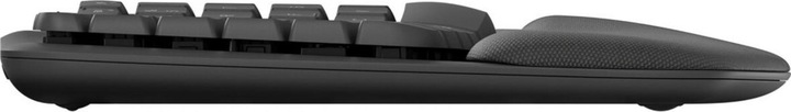 Actual product image Logitech Wave Keysergonomic Kb Graphite (Eng. Int., Wireless)