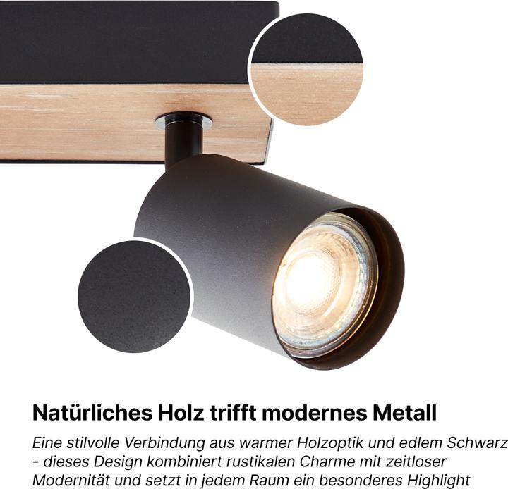 Image du produit Brilliant Jello Wood (345 lm, GU10)