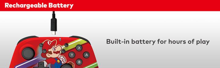 Produktbild HORI Wireless Horipad - Mario Edition (Switch)