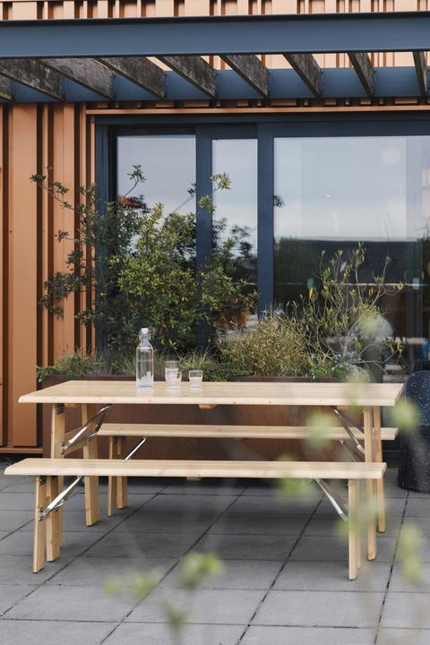 Produktbild Zuiver Outdoor Set Avenue Natural (79 cm)