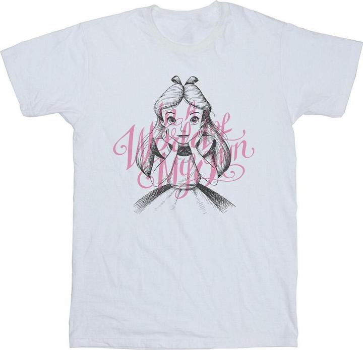 Image du produit Disney Mens Alice In Wonderland In A World Of My Own T-Shirt (XL)