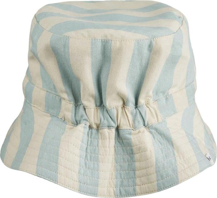 Actual product image Liewood Reversible Sun Hat Sander Stripe Sea Blue Sandy (122)