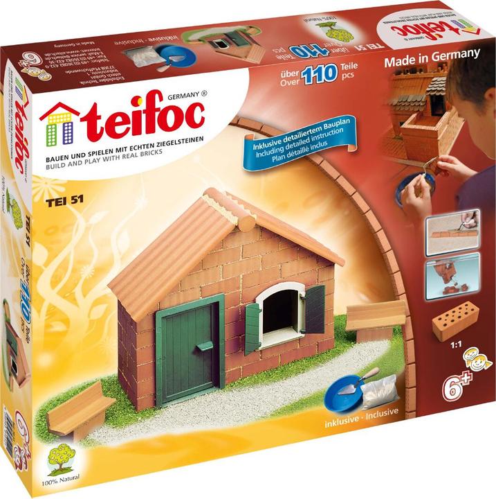 teifoc Maison avec toit en tôle