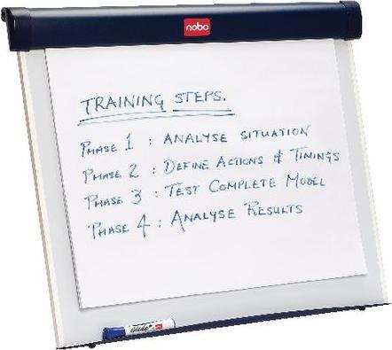 Produktbild Kensington NOBO Flipchart-Block, Größe: DIN B1 (B)584 x (H)483 mm blanko, weiß, 70 g/qm, 40 Blatt, für Tisch f