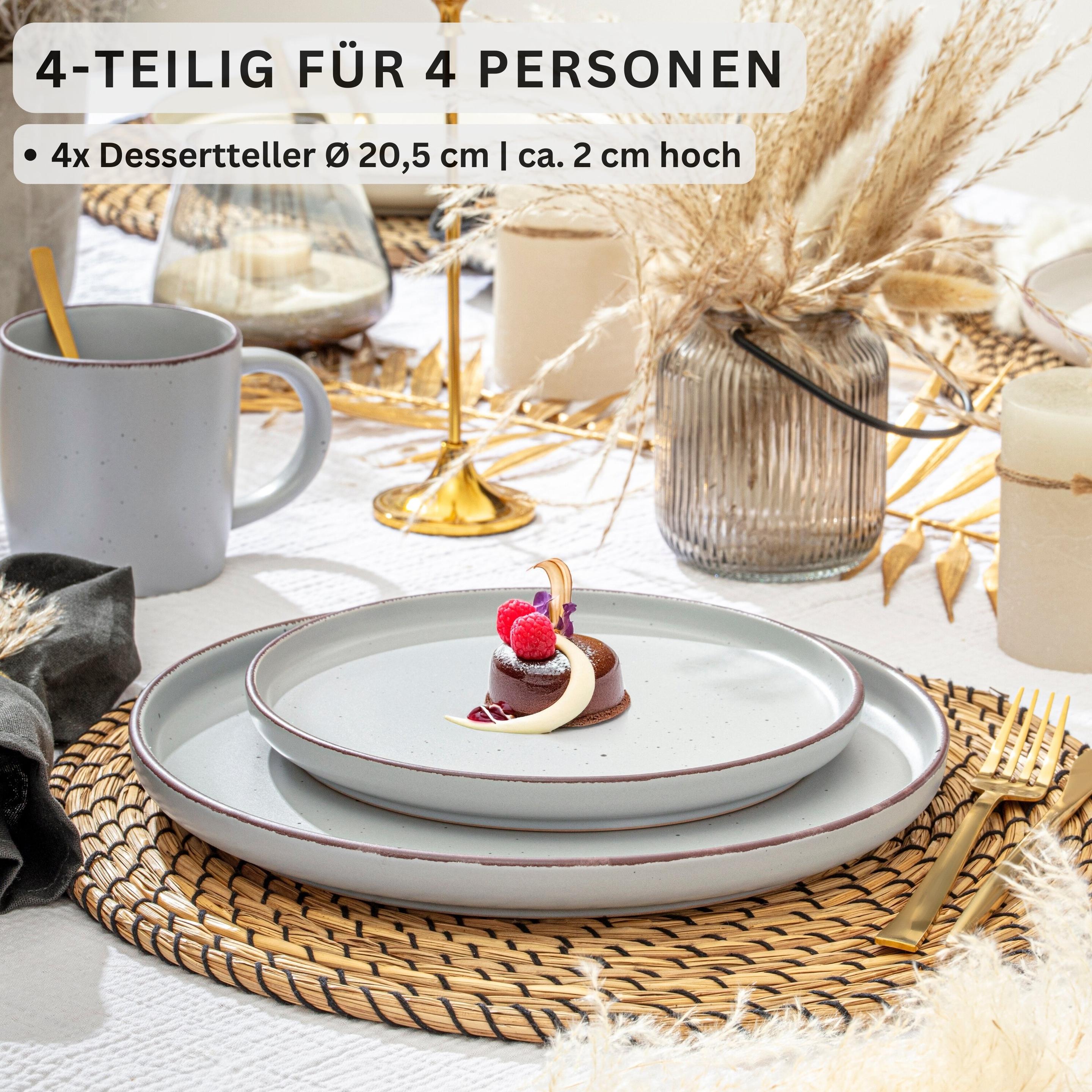 Thumbnail - Sänger Dessertteller Set Bombay Stone, Teller