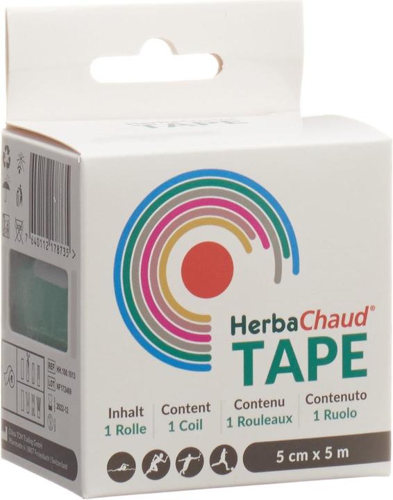 Actual product image HerbaChaud Tape 5cmx5m green (5 m)