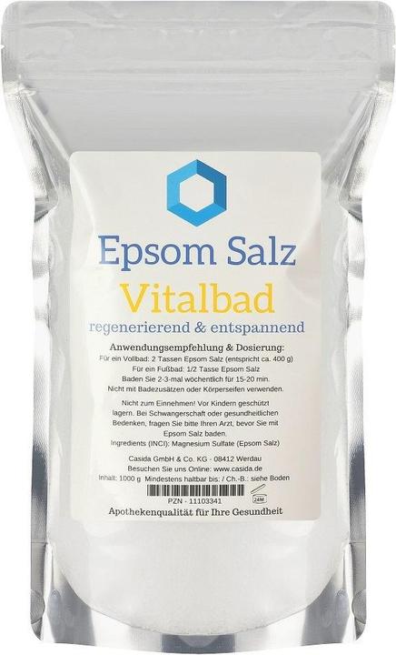 Image du produit Casida Sel d'Epsom (Sel de bain)