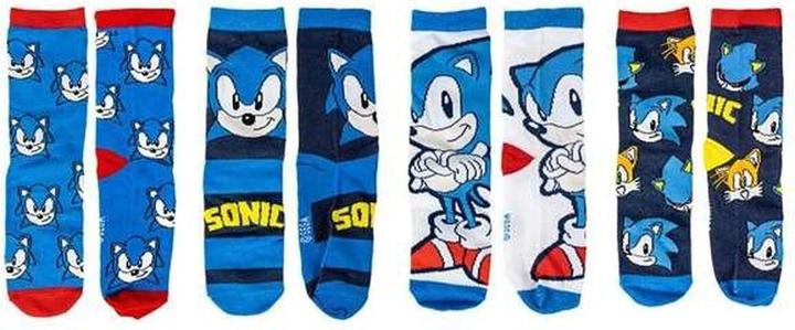 Immagine prodotto Disney Socken Pack 4 Teile Sonic (confezione da 4, 35 - 38)