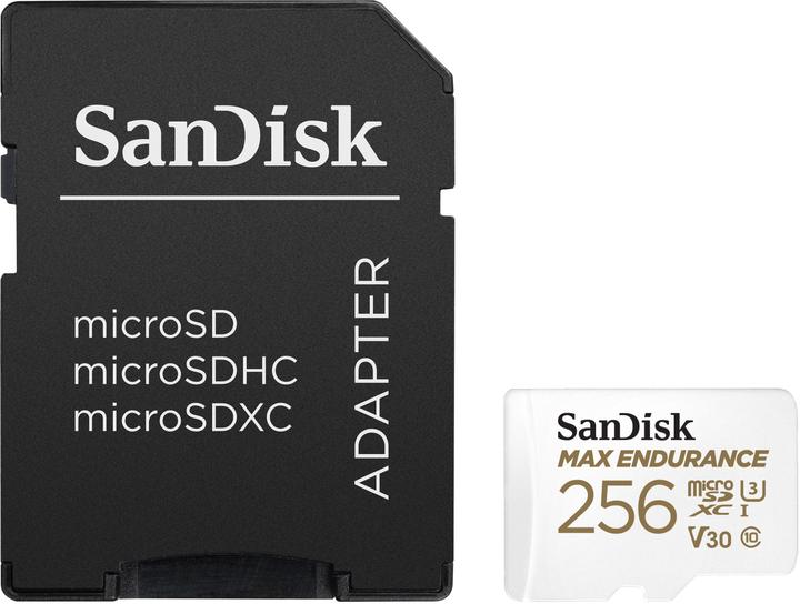 SanDisk resistenza massima (256 GB, microSDXC, U3, UHS-I)
