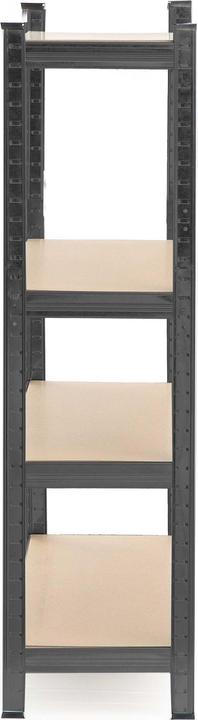Actual product image Wiltec Heavy-duty shelving, anthracite 160x60x180cm Plug-in shelving, workshop shelving, cellar