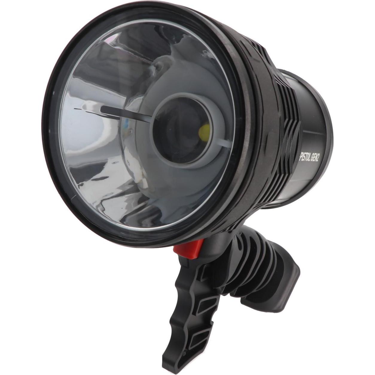 Mactronic, Arbeitsleuchte, LED Handstrahler, max. 530 Meter, Wasserdicht IPX6 (1500 lm)