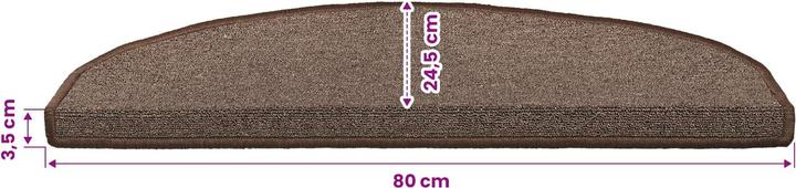 Produktbild vidaXL Stufenmatten (80 x 24.50 cm)