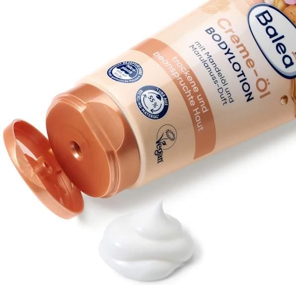 Immagine prodotto dm Balea Crema di olio Lozione per il corpo Olio di mandorle (Crema corpo, Olio corpo, 200 ml)