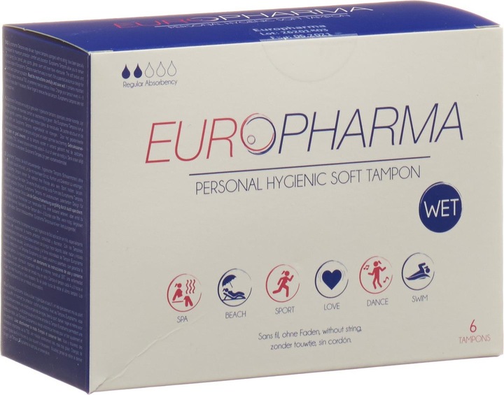 Actual product image Europharma Hygienic (6 x, Regular)