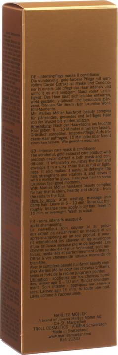 Actual product image Marlies Möller MM Luxury - Golden Caviar Mask Conditioner (200 ml)
