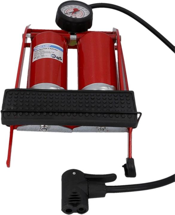 Produktbild Fischer Fuáluftpumpe mit Doppelzylinder