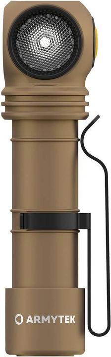 Image du produit ArmyTek Wizard C2 Pro Sand White Lampe de poche LED avec clip ceinture Alimentation par batterie 2500lm 115g (11.20 cm, 2500 lm)