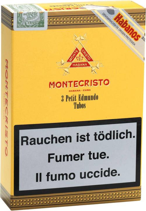 Produktbild Montecristo Petit Edmundo Tubos (Petit Corona)