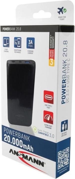 Produktbild Ansmann 20.8 Type C (20000 mAh, 74 Wh)