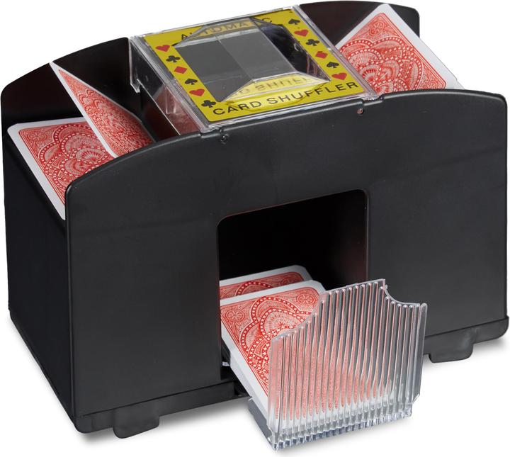 Actual product image Relaxdays Card Shuffler 4 Decks
